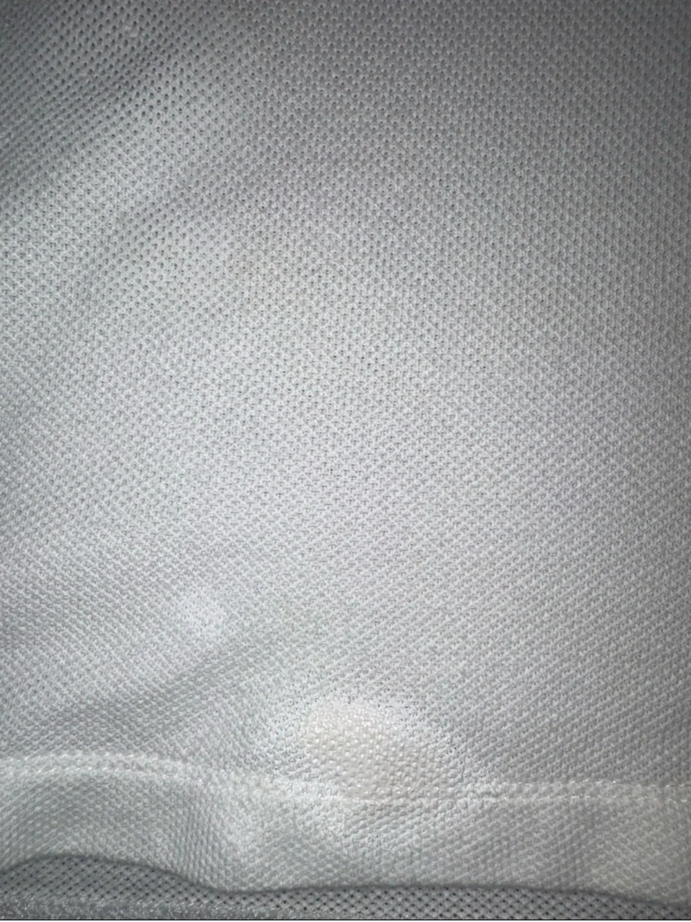 Gucci White Long-Sleeve Polo with Green & Red Shoulder Stripes